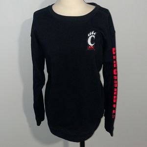 Like new UC Bearcats PINK sweatshirt with sequin details!